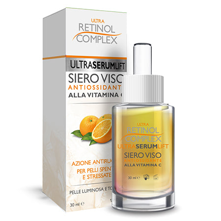 Siero Viso Ultra Lift Vitamina C Antiossidante Antirughe