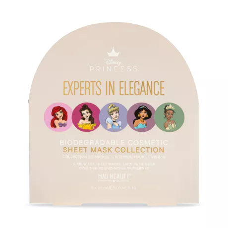 Disney Princess Set 5 Maschere viso Principesse Disney