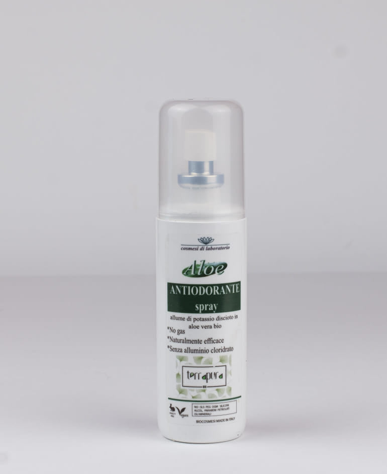 Terrapura Cosmetics deodorante spray Aloe
