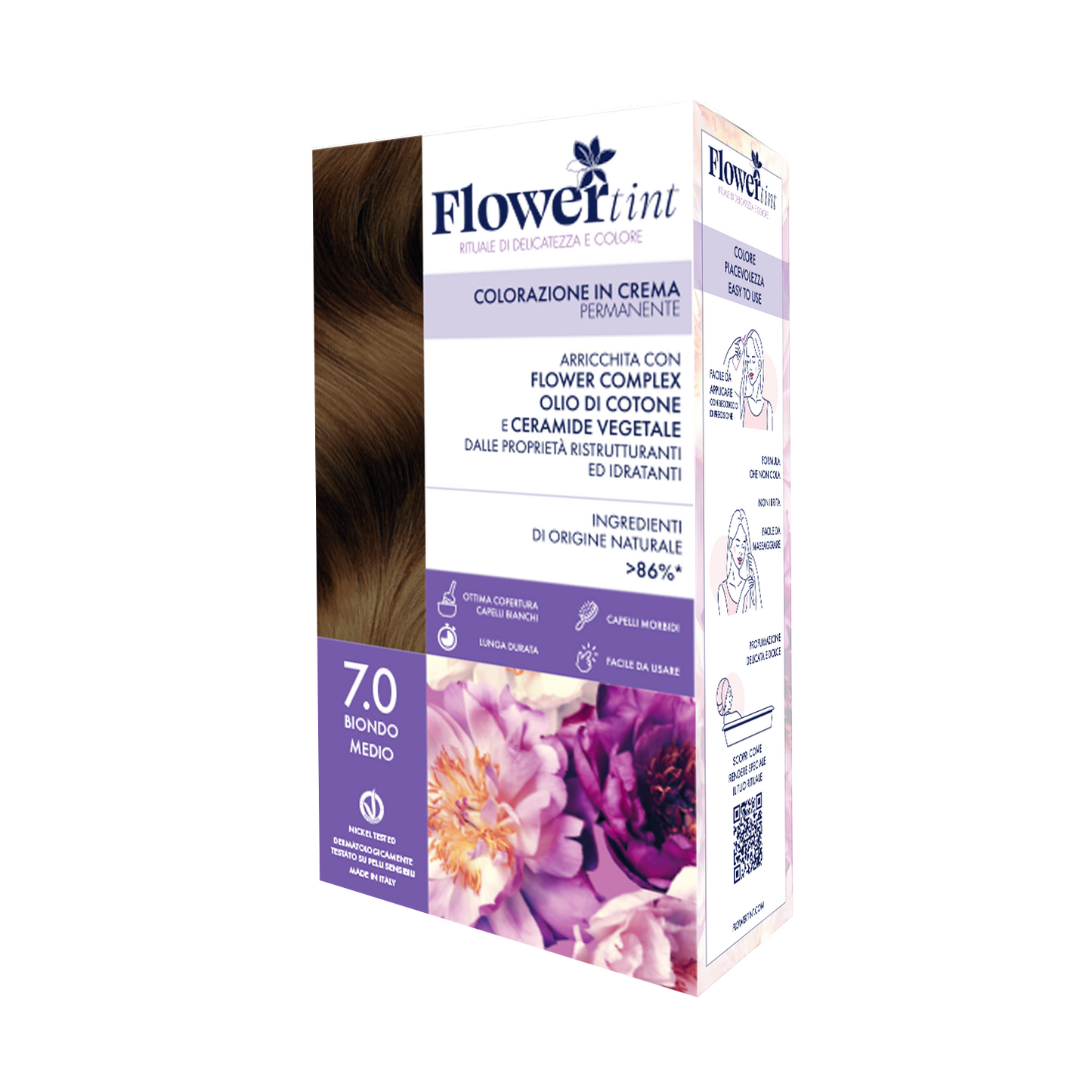 Flower Tint Tintura in crema 7.0 Biondo Medio