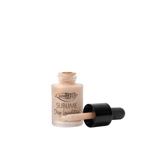 Fondotinta Purobio Cosmetics sublime drop foundation sottotono neutro