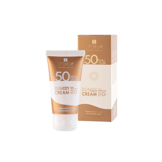 Protezione viso Sun Screen Face Cream SPF50 Eterea